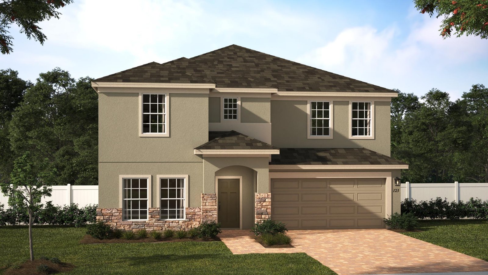 Park View at The Hills new construction home in Minneola Florida — Hills of Minneola master-planned community