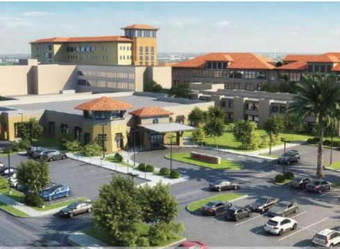 AdventHealth Winter Park hospital exterior — world-class medical care minutes from Winter Park Pines FL