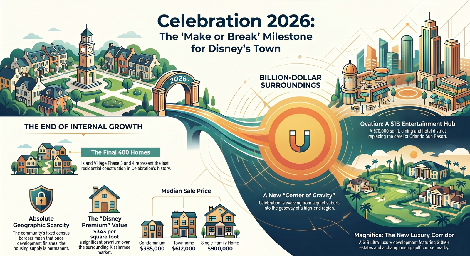 Celebration Village original neighborhood