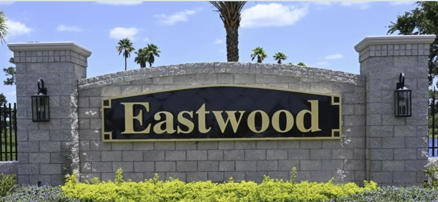 Eastwood Orlando FL community overview and neighborhood entrance