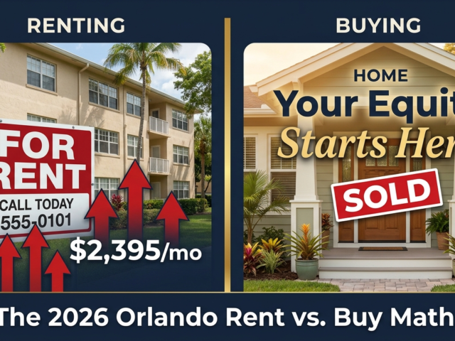 The 2026 Orlando Rent vs. Buy Math: Why High Rents and Seller Concessions Just Changed Everything