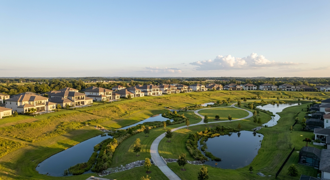Climate-resilient neighborhoods in Central Florida with underground utilities