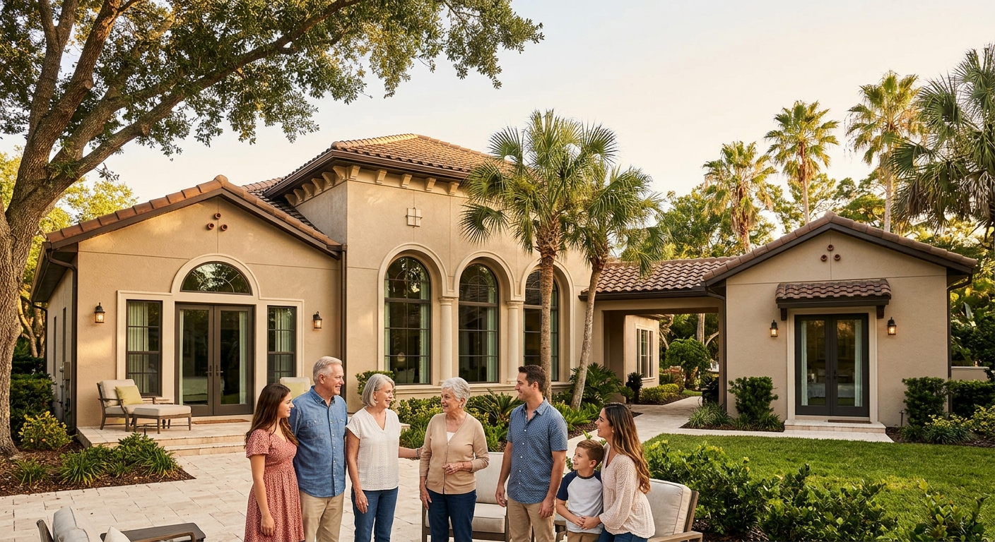 Multi-generational home in Central Florida with in-law suite