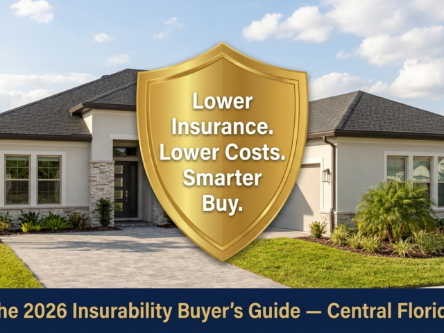How to Find a Home in Central Florida With a New Roof and Low Insurance Rates — The 2026 Insurability Buyer’s Guide