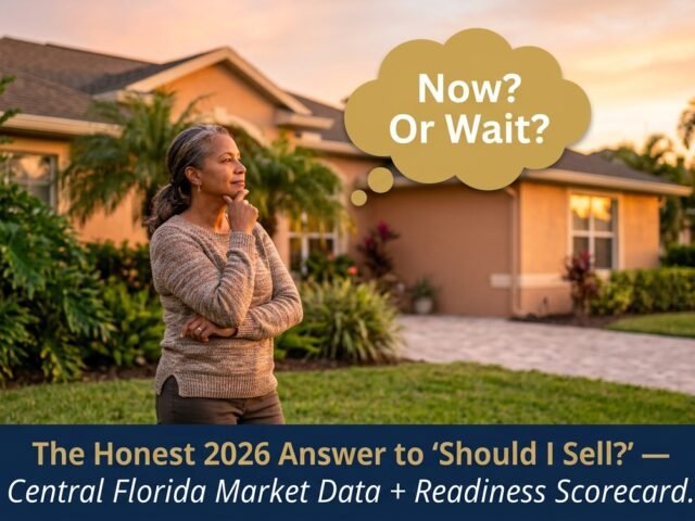 Is Now a Good Time to Sell My Home in Central Florida? The 2026 Honest Answer — With a Seller Readiness Scorecard