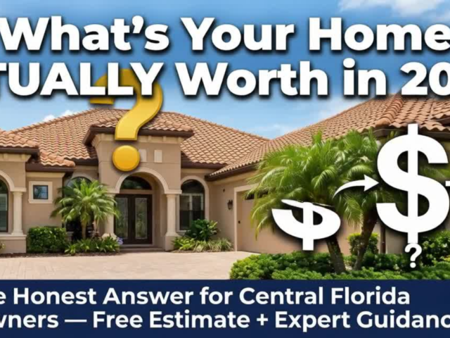 How Much Is My House Worth in Central Florida? The 2026 Honest Answer — Plus a Free Instant Value Estimate