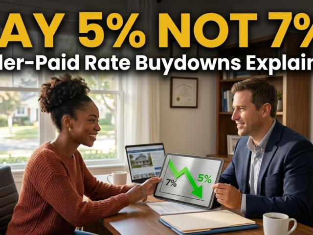 What Is a Mortgage Rate Buydown? How Florida Buyers Are Lowering Their Payments Right Now