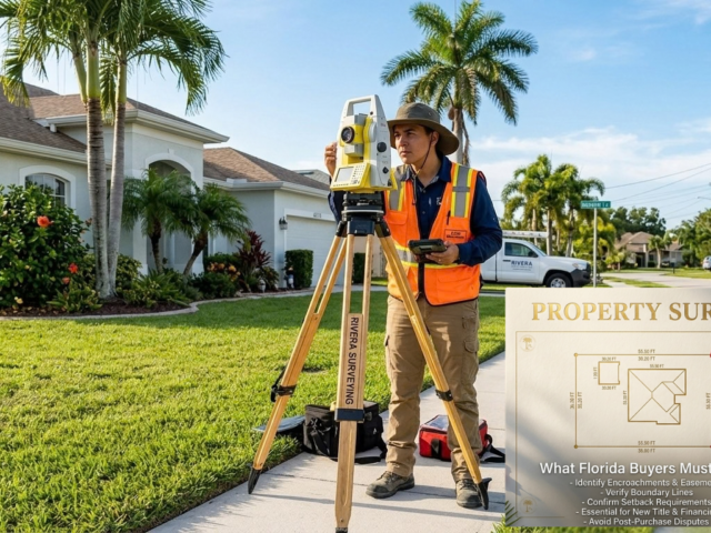 Property Survey When Buying a Home in Florida: What It Is, When You Need One, and Every Red Flag to Know