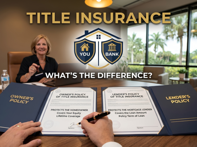 Title Insurance in Florida: Owner vs. Lender Policy, Who Pays, Red Flags, and What to Look For